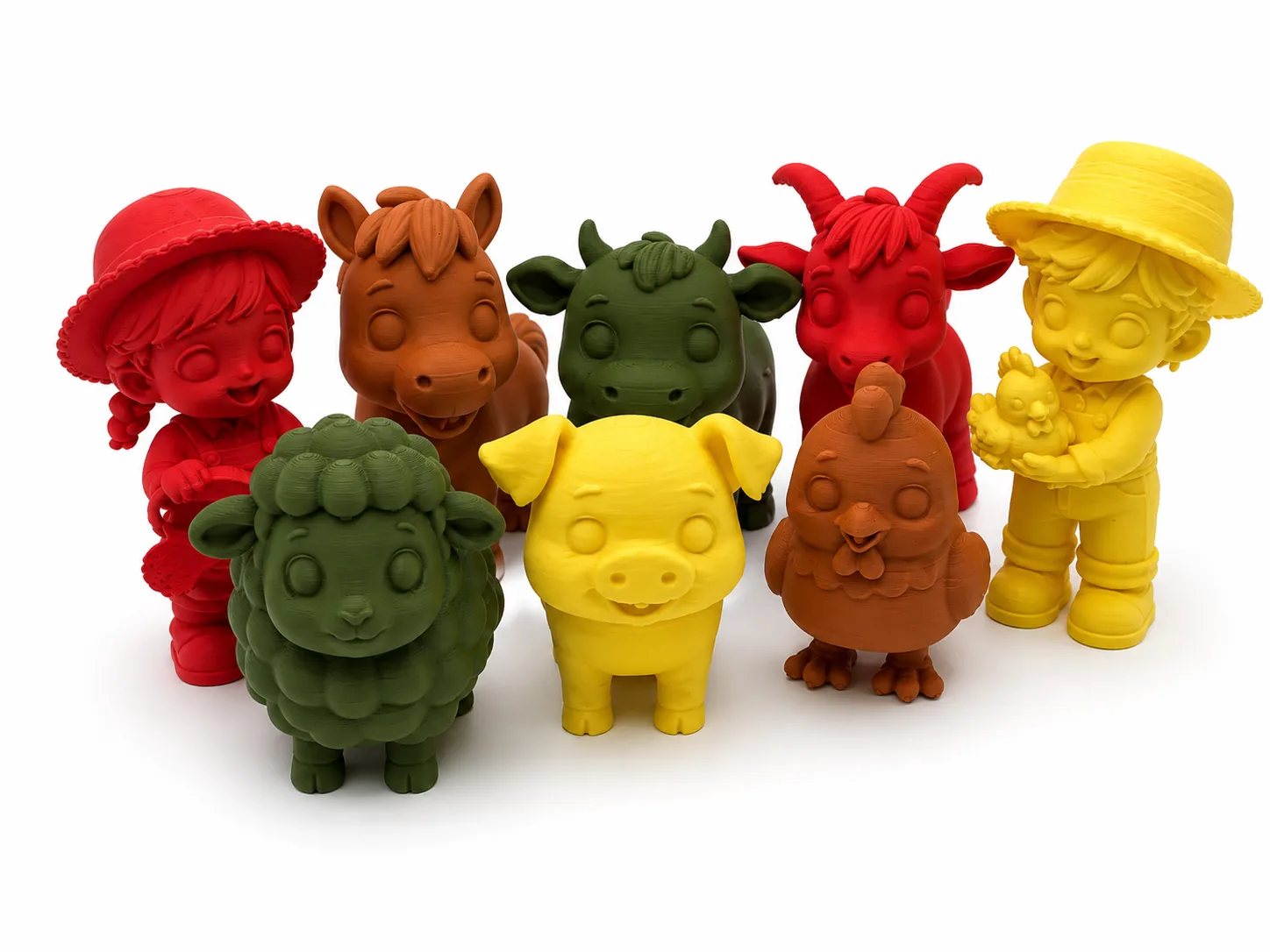 Farm friends characters